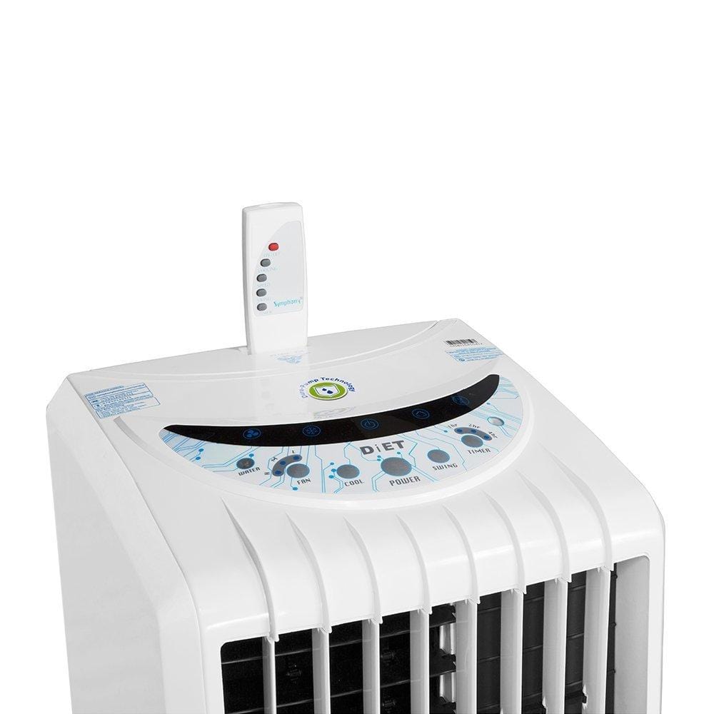 Symphony Diet 22i 22 Litre Air Cooler with Remote Control (White) - KITCHEN MART