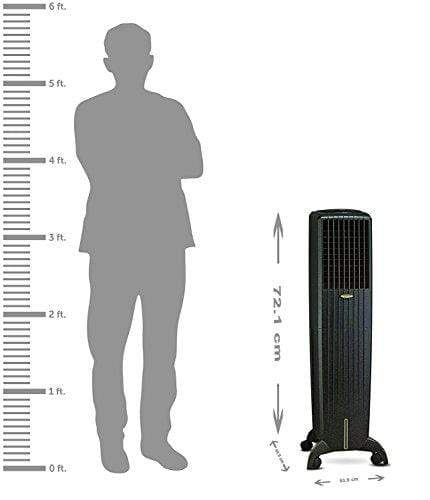 Symphony Sense 50 Ltrs Air Cooler (Black) - KITCHEN MART