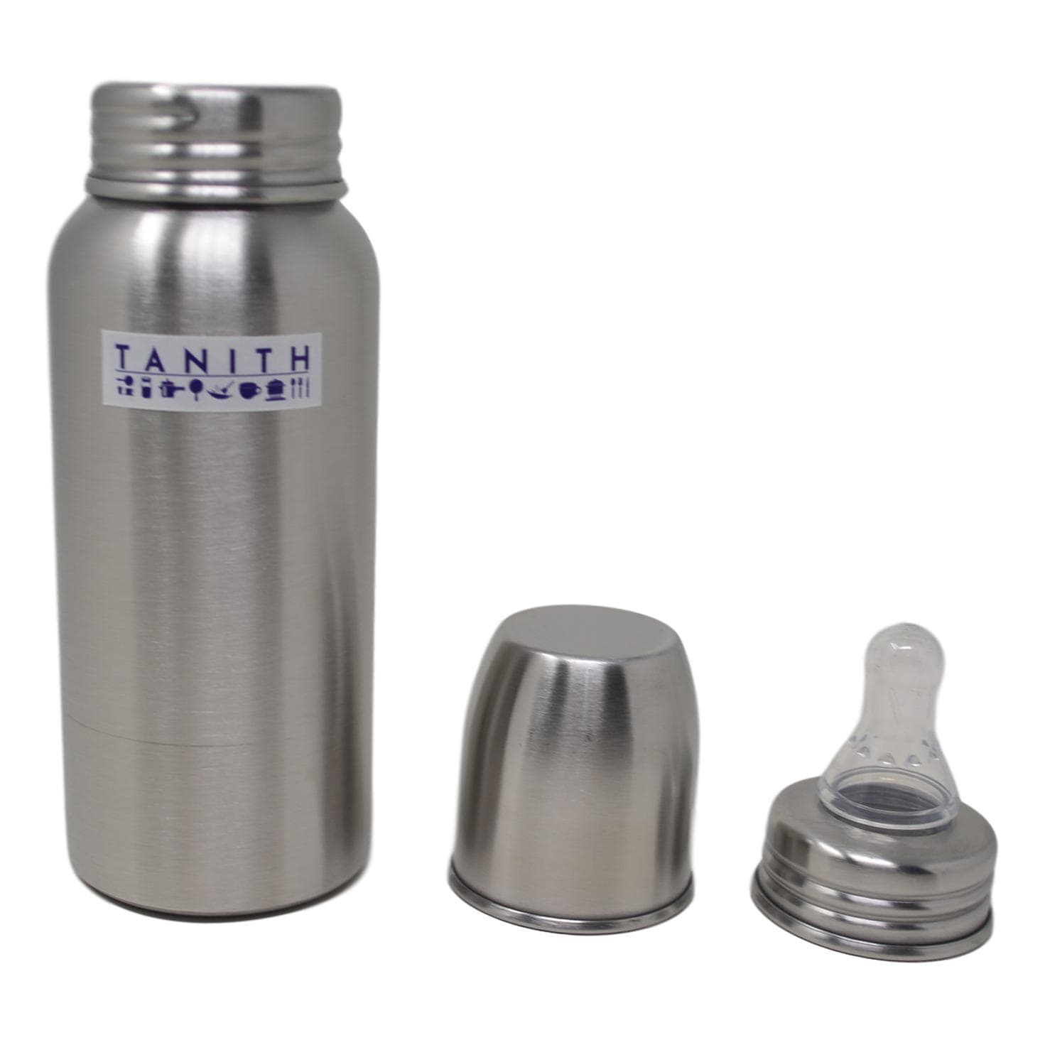 Tanith Stainless Steel Feeding Bottle Matt Finish - KITCHEN MART