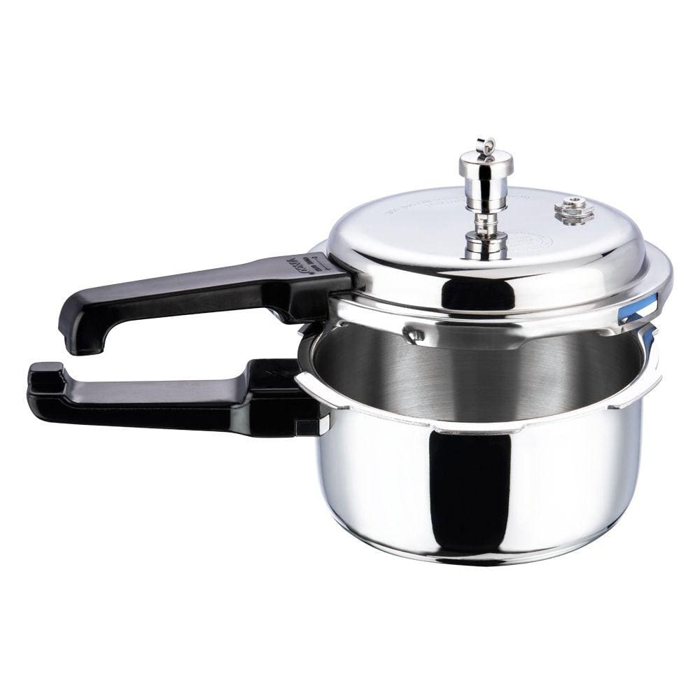 Vinod Platinum Triply Stainless Steel Pressure Cooker KITCHEN MART