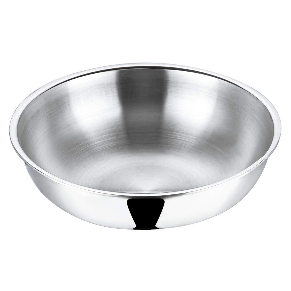 Vinod Platinum Triply Stainless Steel Tasla - KITCHEN MART