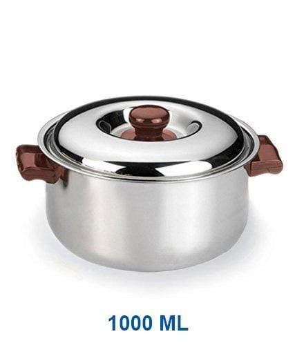 Vinod Steel Hot Casserole (salem 304 grade Steel) - KITCHEN MART