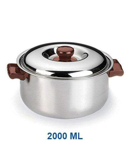 Vinod Steel Hot Casserole (salem 304 grade Steel) - KITCHEN MART
