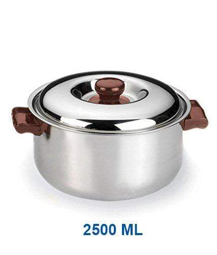 Vinod Steel Hot Casserole (salem 304 grade Steel) - KITCHEN MART