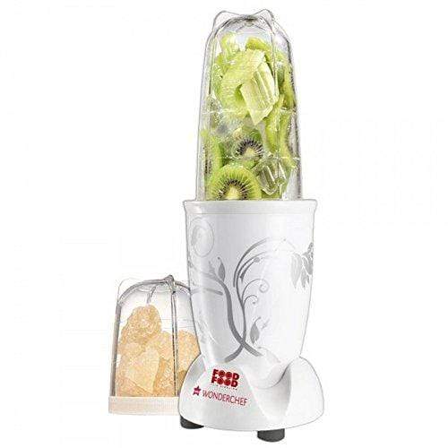 Wonderchef Nutri-Blend 400-Watt Mixer Grinder with 3 Jars (White) - KITCHEN MART