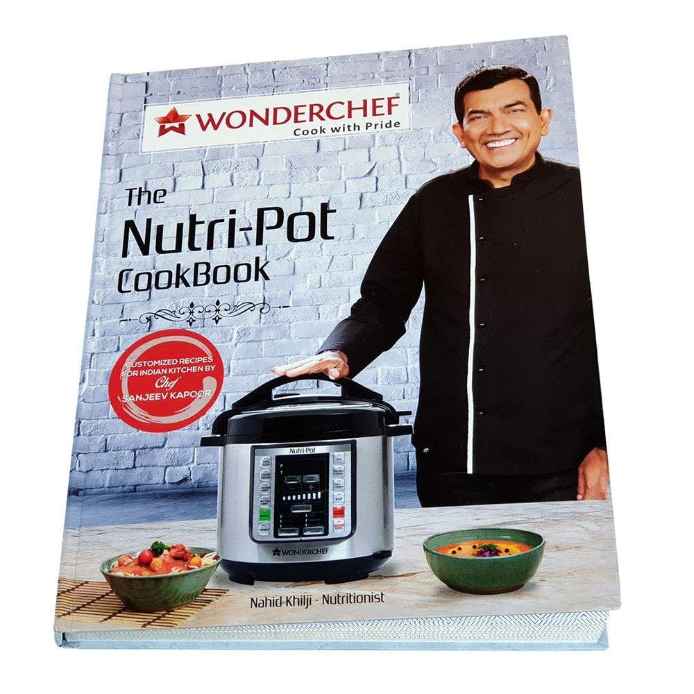 Wonderchef Nutri-Pot 6-Litres 1000 Watts (Black/Silver) - KITCHEN MART